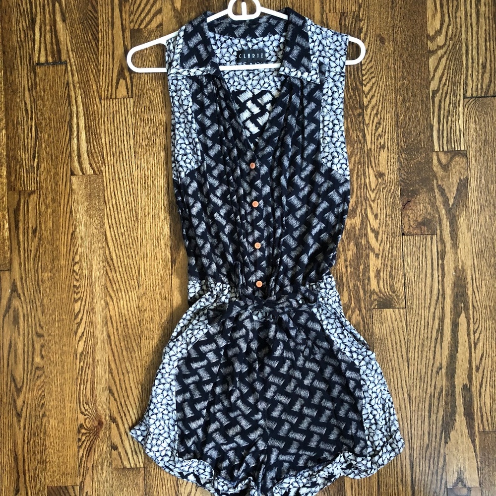 Clarte patterned jumper onesie - SO CUTE!